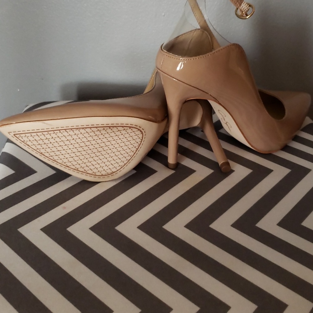 Jessica Simpson patent leather see through Heel - Picture 4 of 4